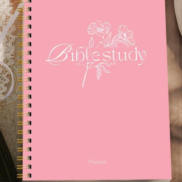 Other - NWT Pink Bible Study Planner